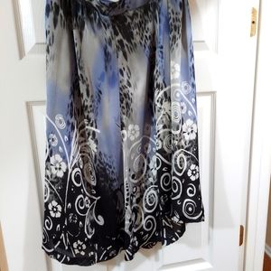 NY gard multi color skirt. Size 16